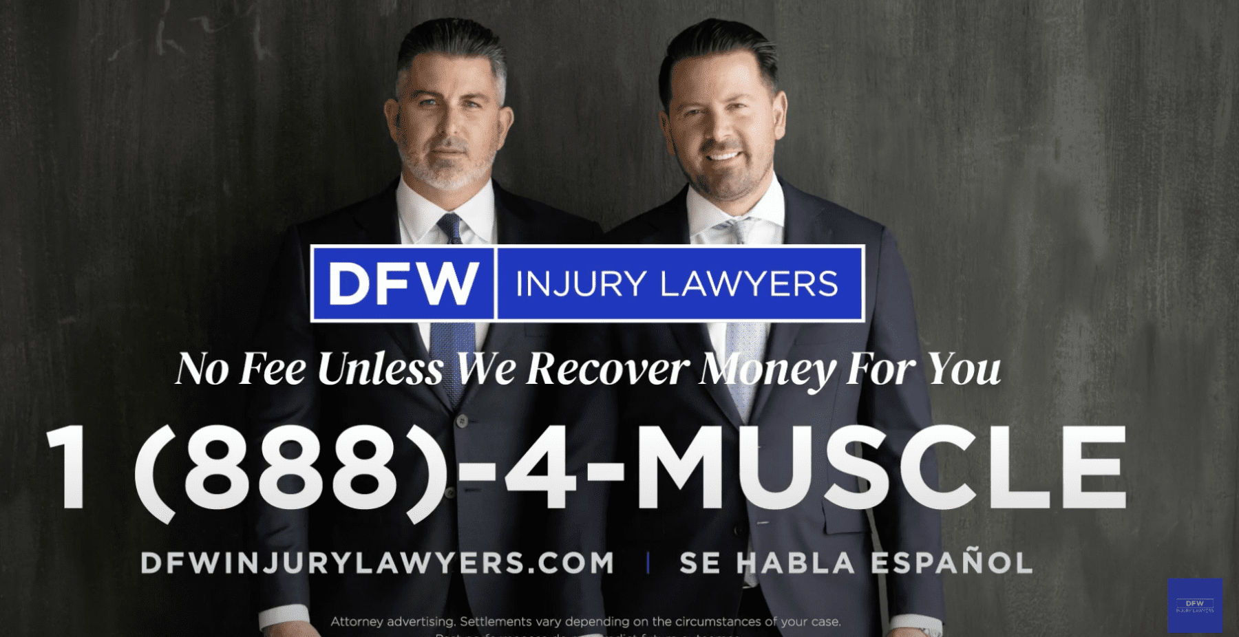 Thumbnail: DFW Injury Lawyers Commercial | Get The Compensation You Deserve